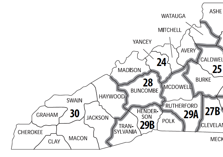 What do my districts look like? - League of Women Voters Asheville ...