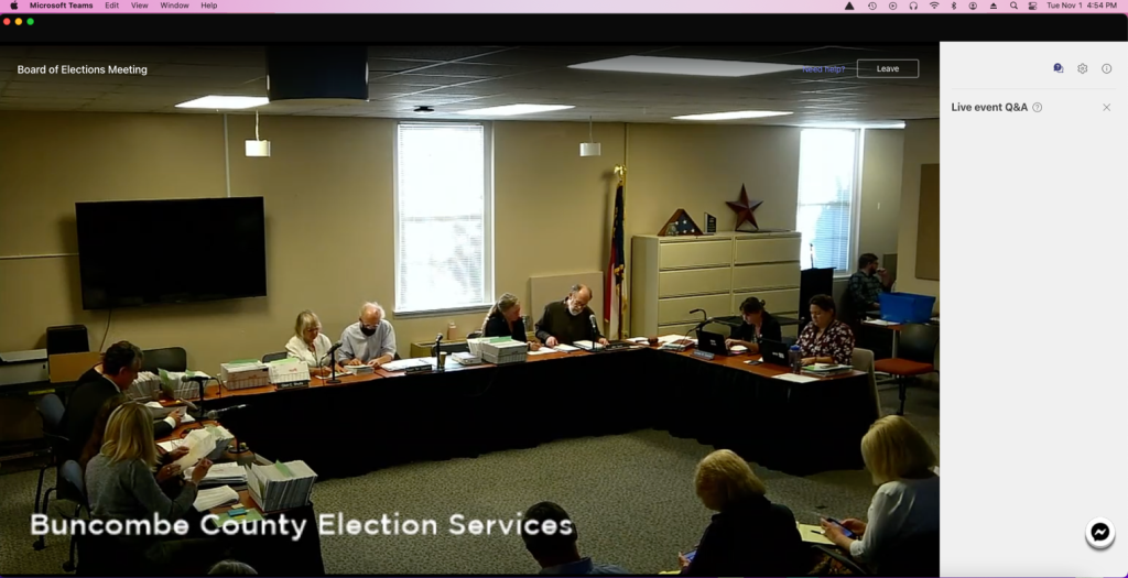 County Election Services League of Women Voters Asheville